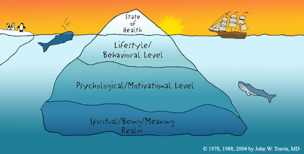 Iceberg Model Of Culture. The Iceberg Model of Health