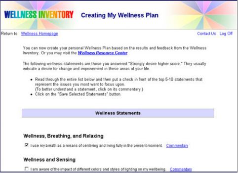 Wellness Program Example